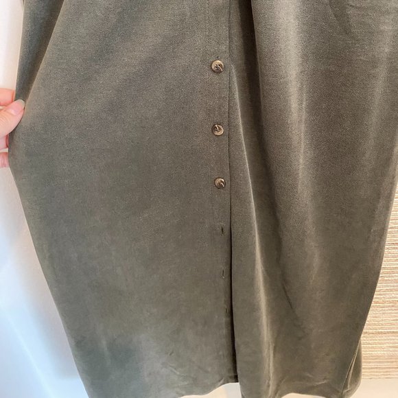 Lou & Grey Button Front Tie Dress - Picture 8 of 8